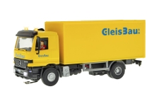 Viessmann 8117 - H0 - CarMotion Mercedes-Benz ACTROS Koffer-Sattelzug GleisBau
